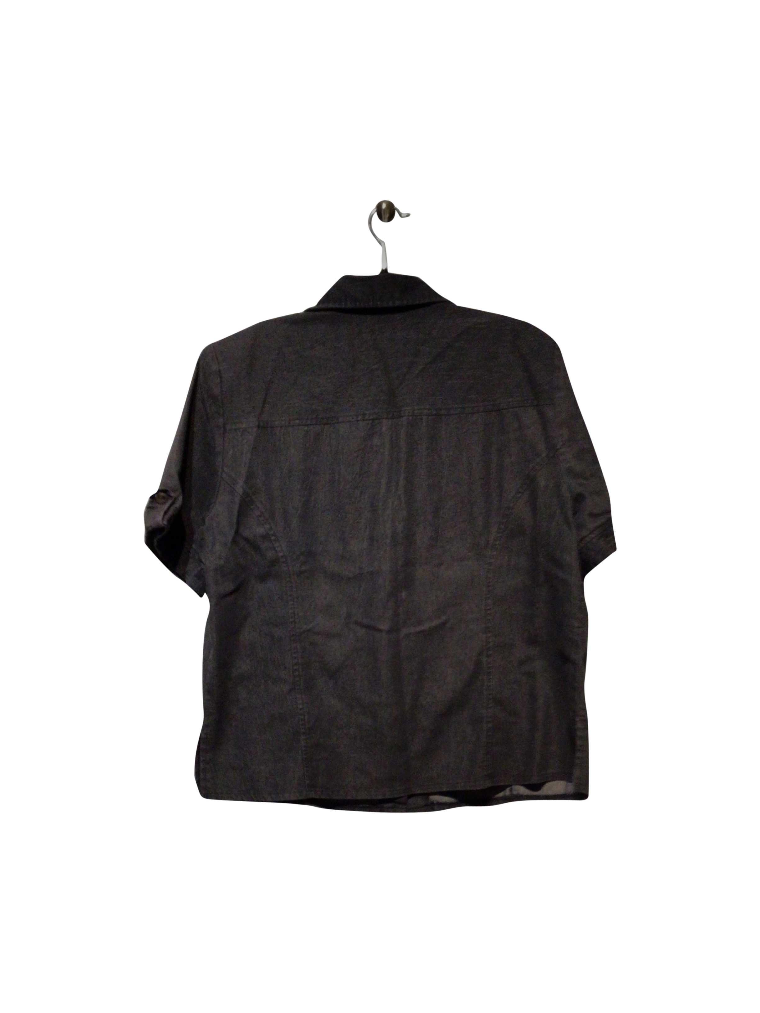 VIDA Regular fit Button-down Top in Blue  -  16