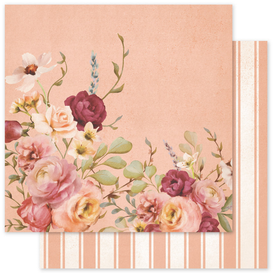 Vintage Rose Basics 6x6 Paper Collection 33642