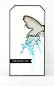Visible Image Butterfly Ink Stencil - 6 X 6