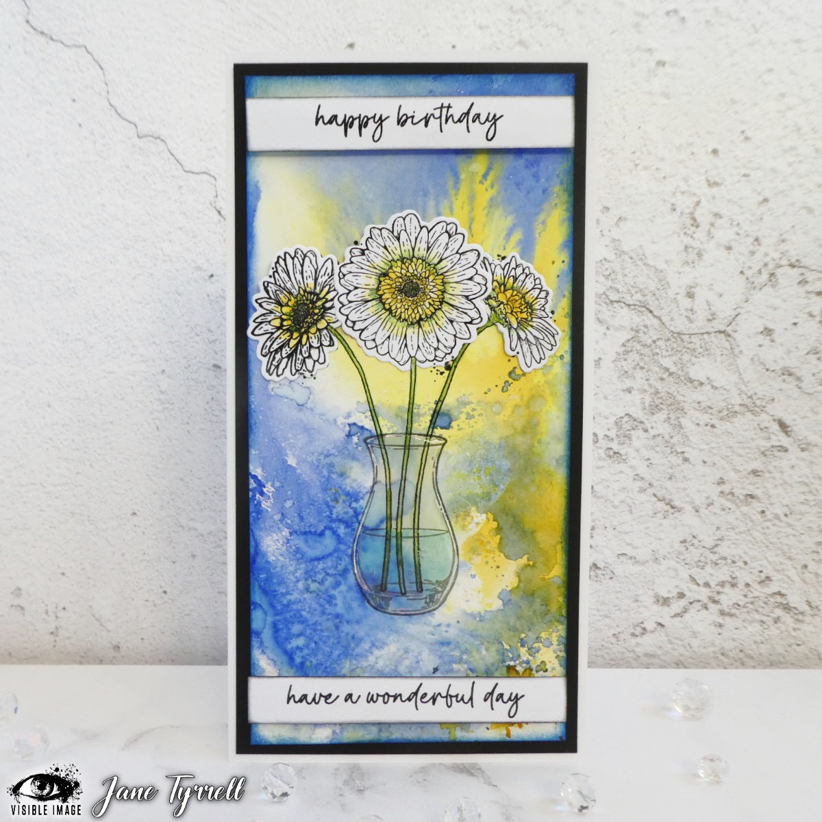 Visible Image Birthday In Bloom Co-ordinating Dies