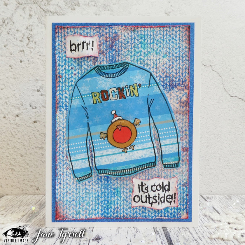 Visible Image Christmas Jumper - A6 Stamp Set