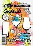 Visible Image Cocktails & Dreams - A6 Stamp Set