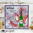 Visible Image 99% Chance Of Wine Co-ordinating Dies