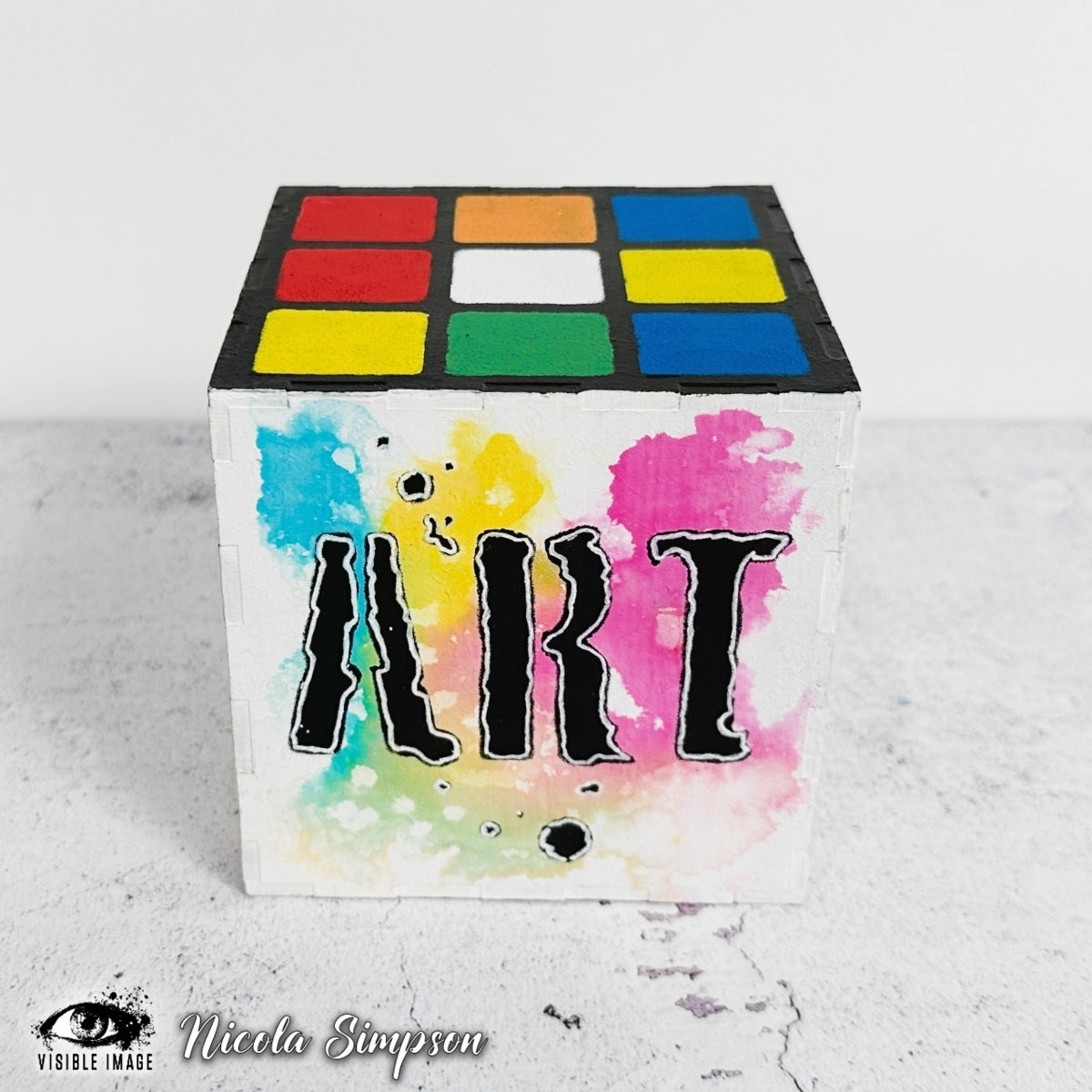 Visible Image Cubic Stencil - 4 X 4