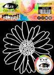 Visible Image Daisy Daisy Stencil - 6 x 6