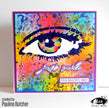 Visible Image Eye Contact Stencil - 6 x 6