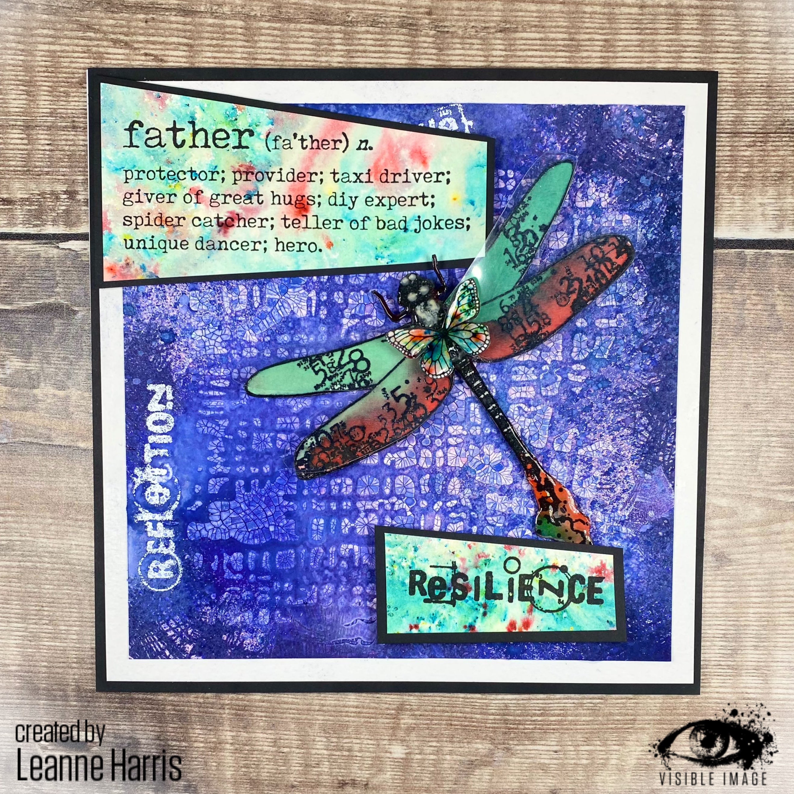 Visible Image Father Definition - A7 Stamp
