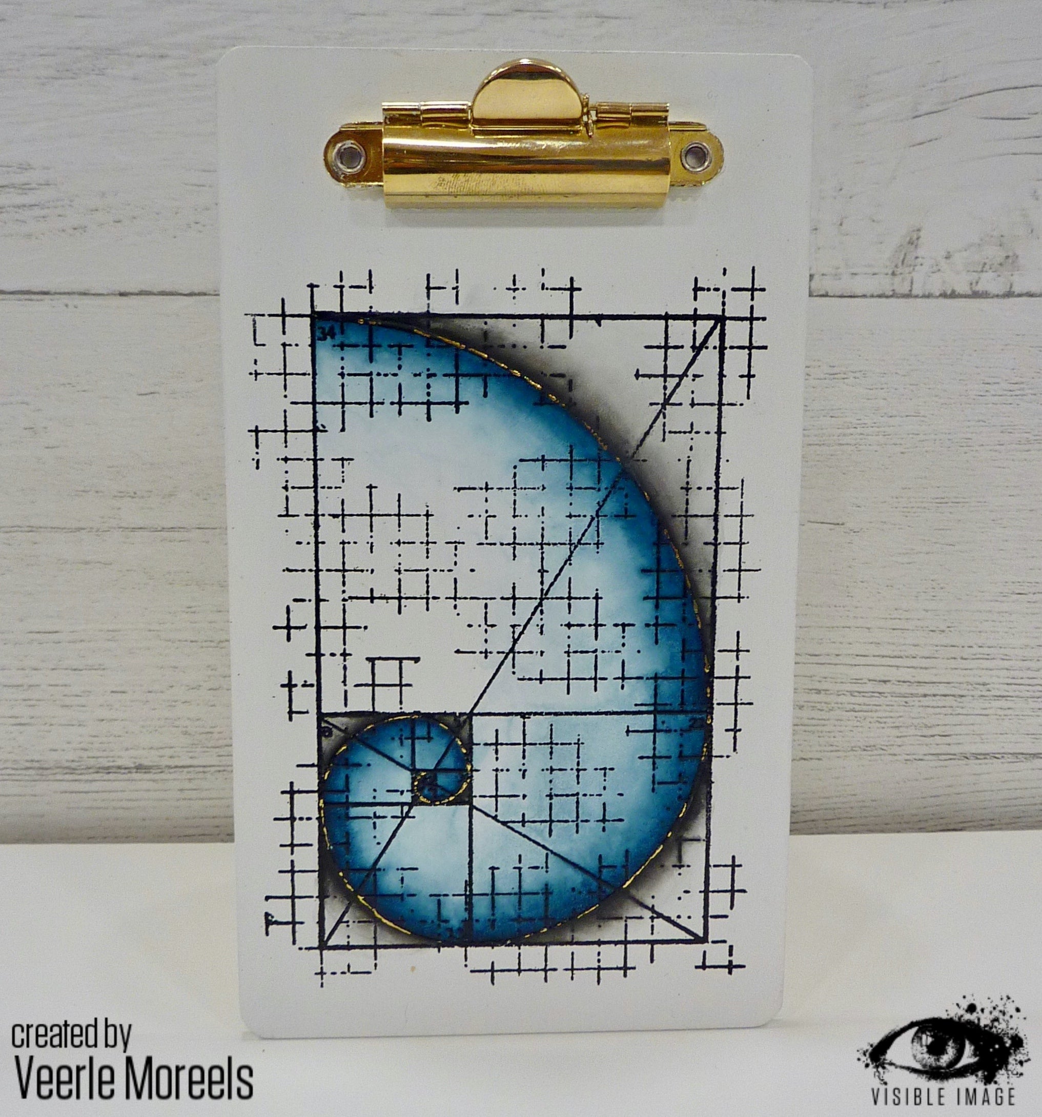 Visible Image Fibonacci - A6 Stamp