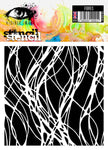 Visible Image Fibres Stencil - 6 x 6