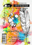 Visible Image Forever In Your Heart -A6 Stamp Set