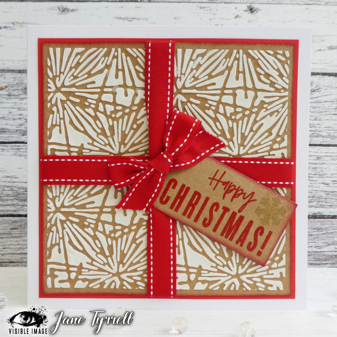 Visible Image Frosty Stencil - 6 x 6