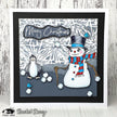 Visible Image Frosty Stencil - 6 x 6