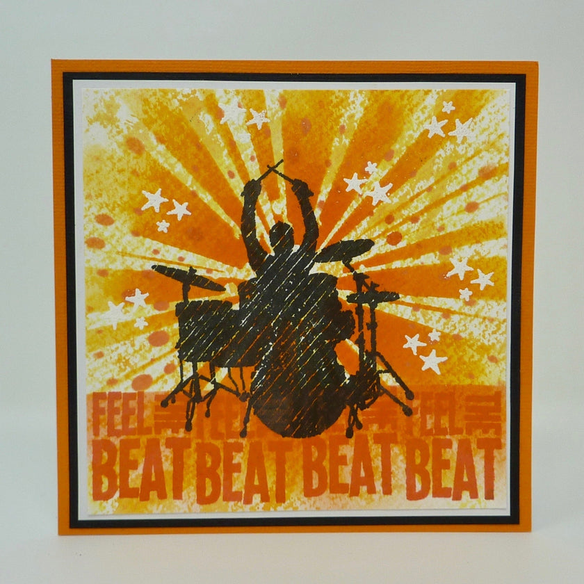 Visible Image Feel The Beat - A6 Stamp Set