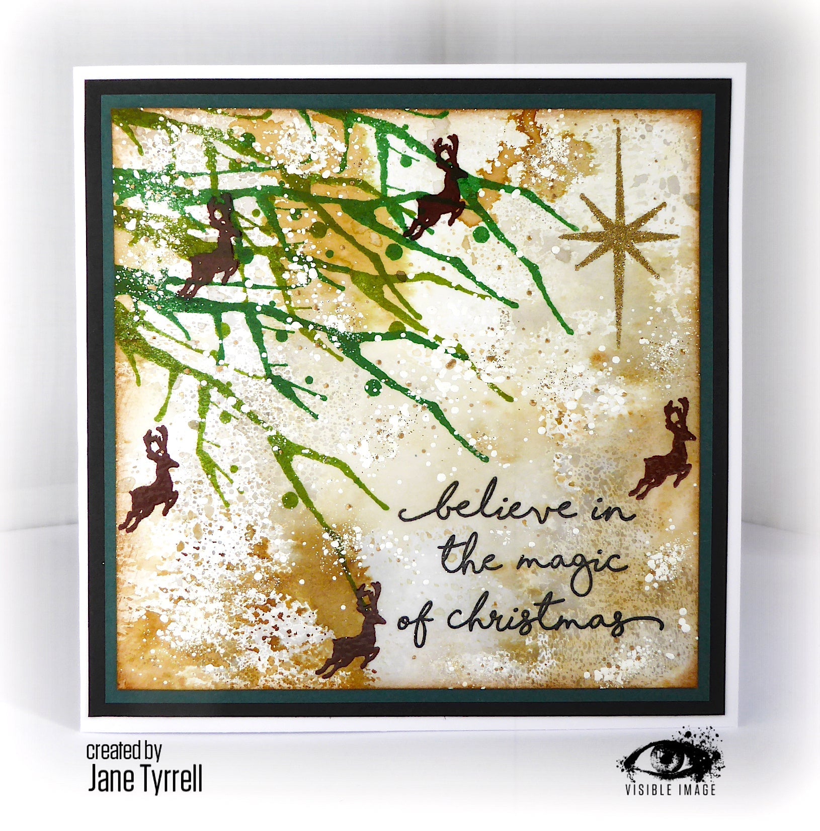 Visible Image Go To Christmas Words - A6 Stamp Set