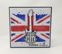 Visible Image Grungy Union Jack Stencil - 6 x 6