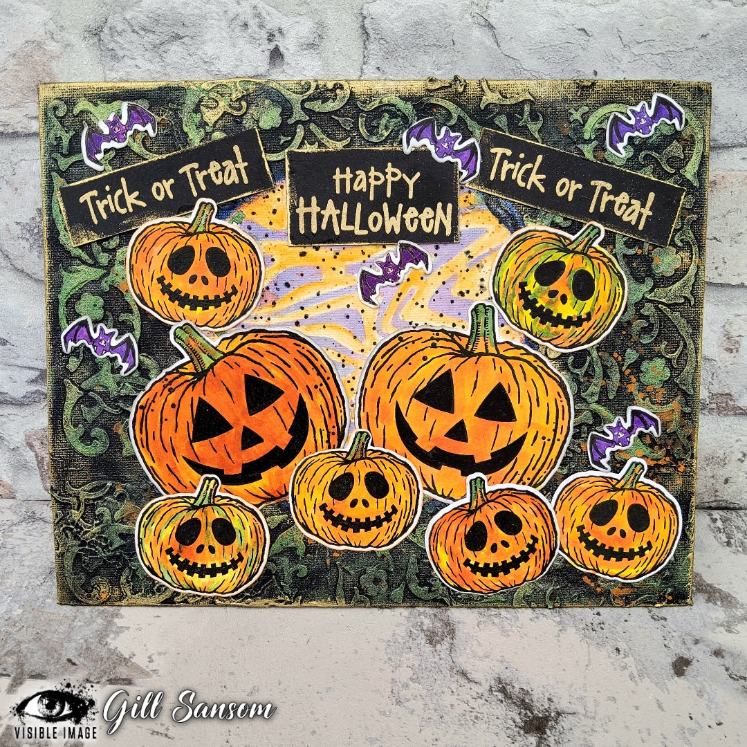 Visible Image Happy Halloween Co-ordinating Dies