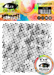 Visible Image Half Tone Stencil - 6 x 6
