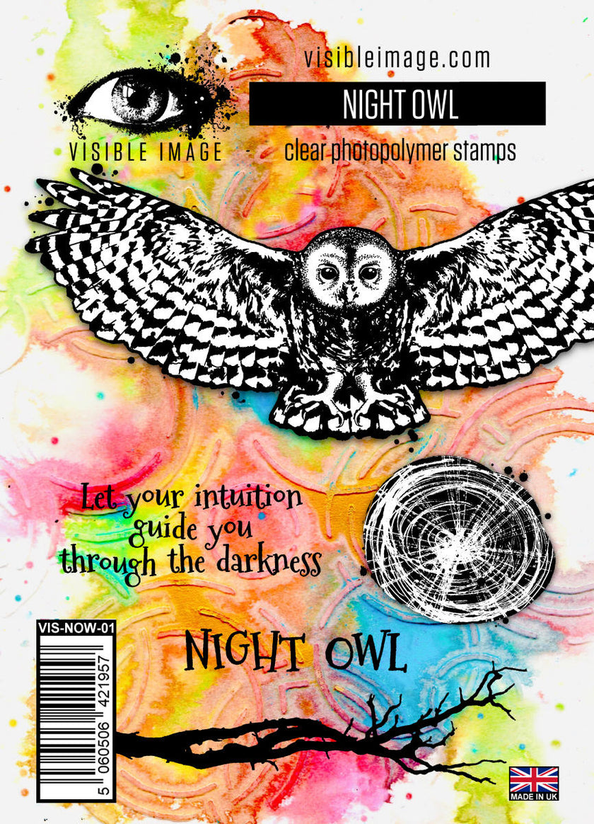 Visible Image Night Owl - A6 Stamp Set