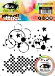 Visible Image Seeing Stars Stencil - 6 x 6