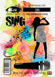 Visible Image Sing - A6 Stamp Set