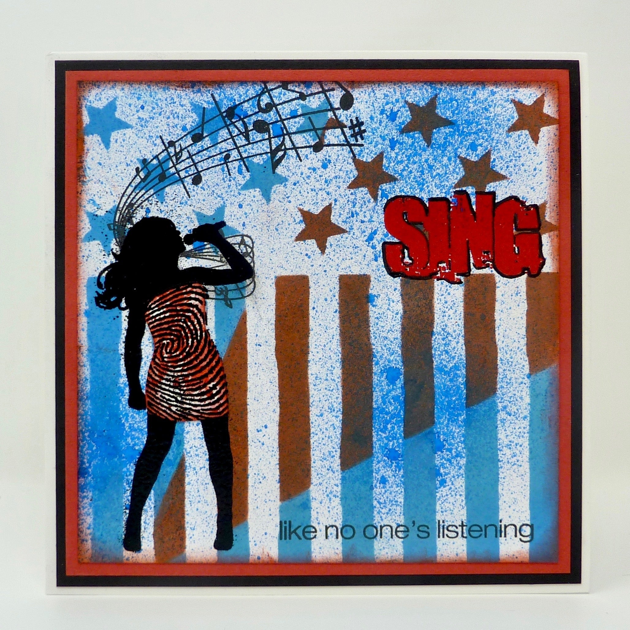 Visible Image Sing - A6 Stamp Set