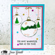 Visible Image Sketched Baubles - A6 Stamp Set