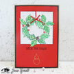 Visible Image Sketched Holly - A6 Stamp Set