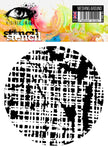 Visible Image Meshing Around Stencil - 6 x 6