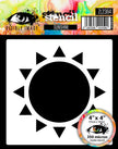 Visible Image Sunshine Stencil - 4 x 4