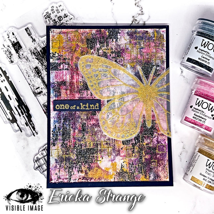 Visible Image Transmission Glitch - A6 Stamp Set