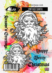 Visible Image Vintage Santa - A6 Stamp Set