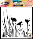 Visible Image Wildflowers 6in x 6in Stencil