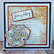 Visible Image Ye Olde Christmas Stencil - 6 x 6