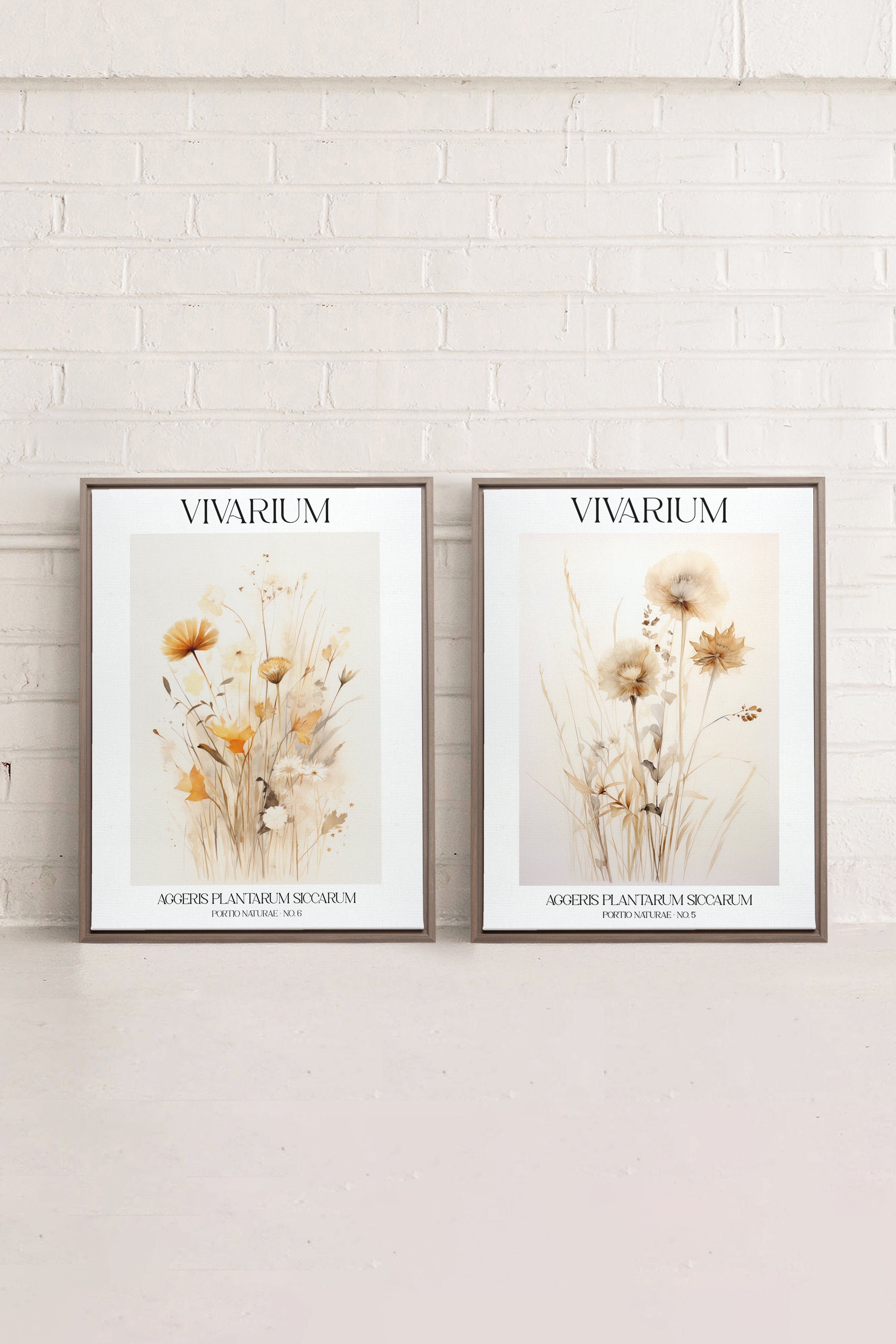 COMBINAISON VIVARIUM (2 toiles imprimées)