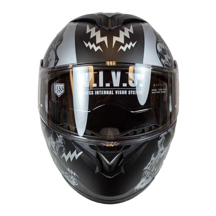 VOSS 580 Conquest Modular Two Tone El Diablo Helmet