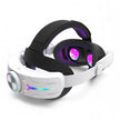 VR Meta Head Strap 12,000mAh Battery | RGB Lighting for Meta Quest 3/3S Adjustable for VR Gaming |C2 Pro TUTT