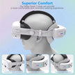 VR Meta Head Strap 12,000mAh Battery | RGB Lighting for Meta Quest 3/3S Adjustable for VR Gaming |C2 Pro TUTT