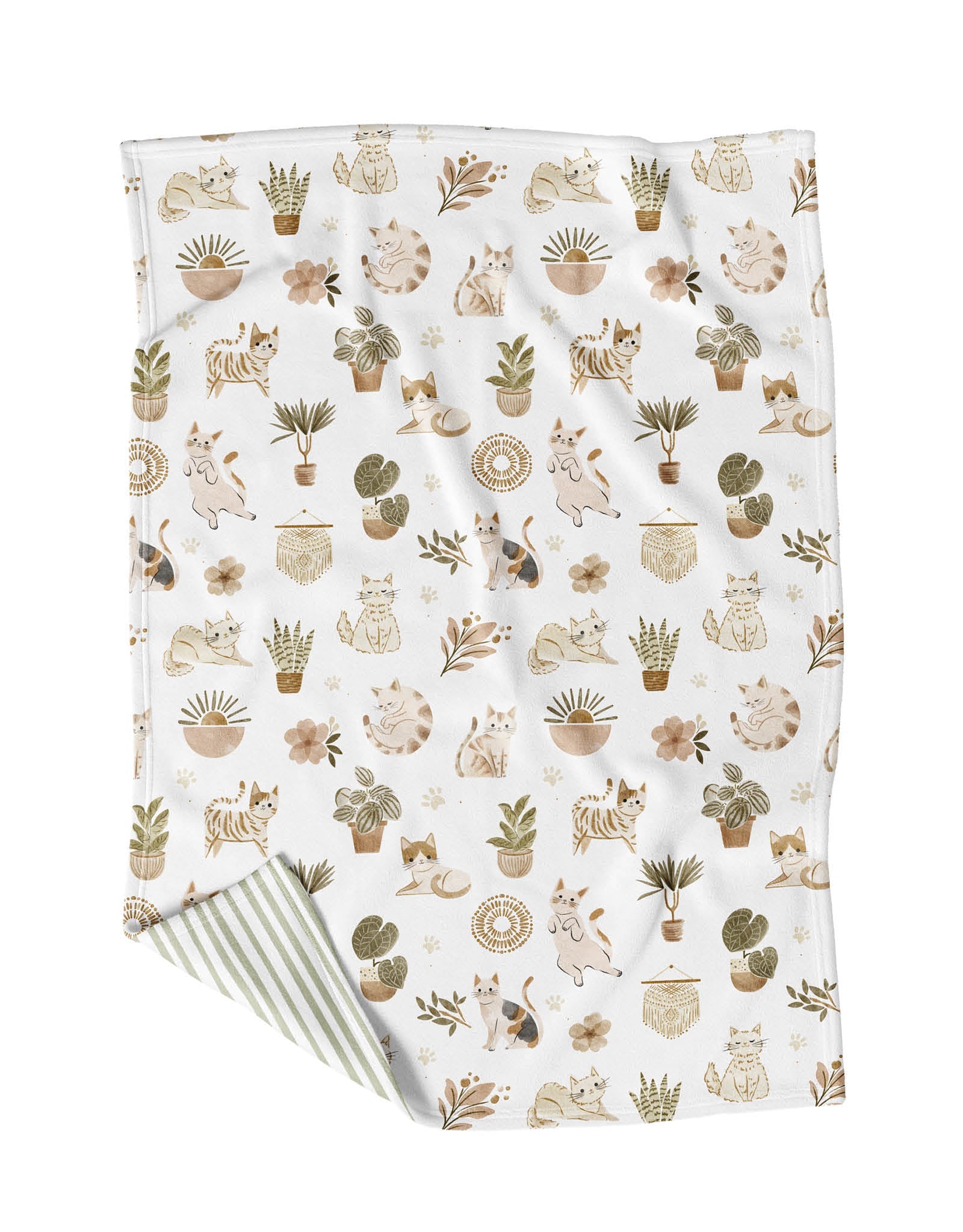 My little blanket - Sammy and his plants -  Veille sur toi