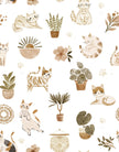 My little blanket - Sammy and his plants -  Veille sur toi