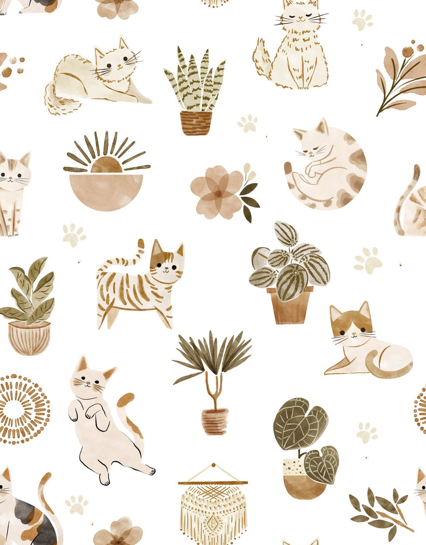 My little blanket - Sammy and his plants -  Veille sur toi
