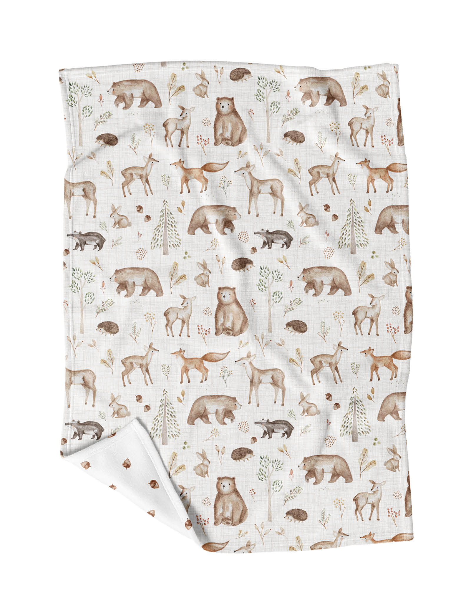My little blanket - Woodland Friends - Veille sur toi