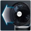 ROWENTA 360 Compact Force Air Circulation Fan - Blemished package with full warranty - VU2410U7