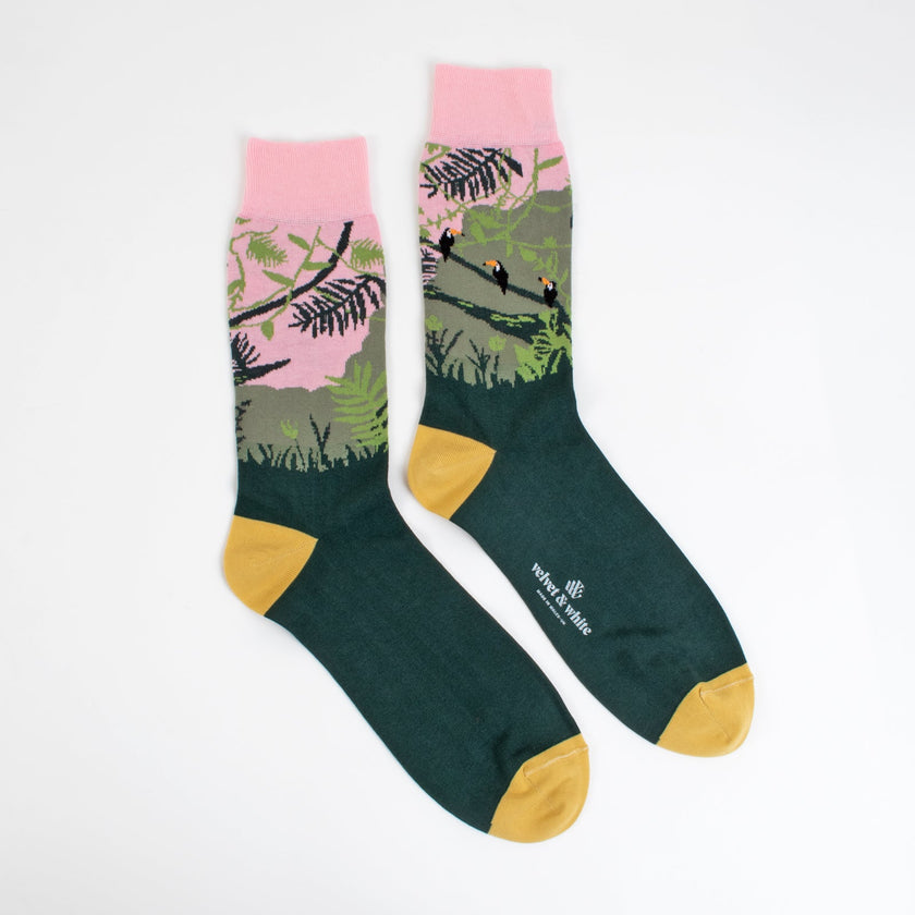 Green Pink Safari