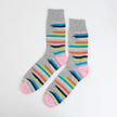Grey Grunge Stripes