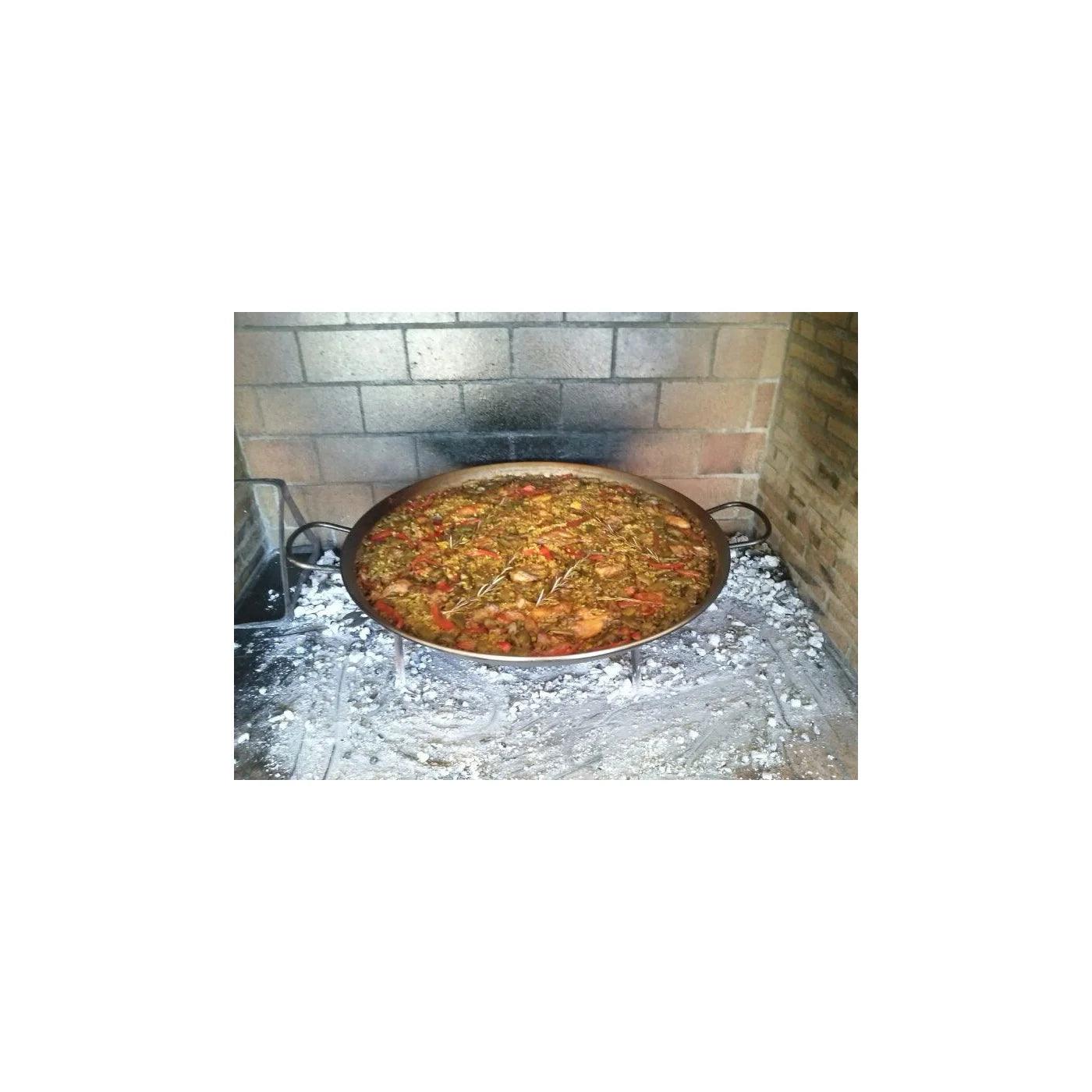 Vaello - Paella Pan Polished Steel 38cm/15