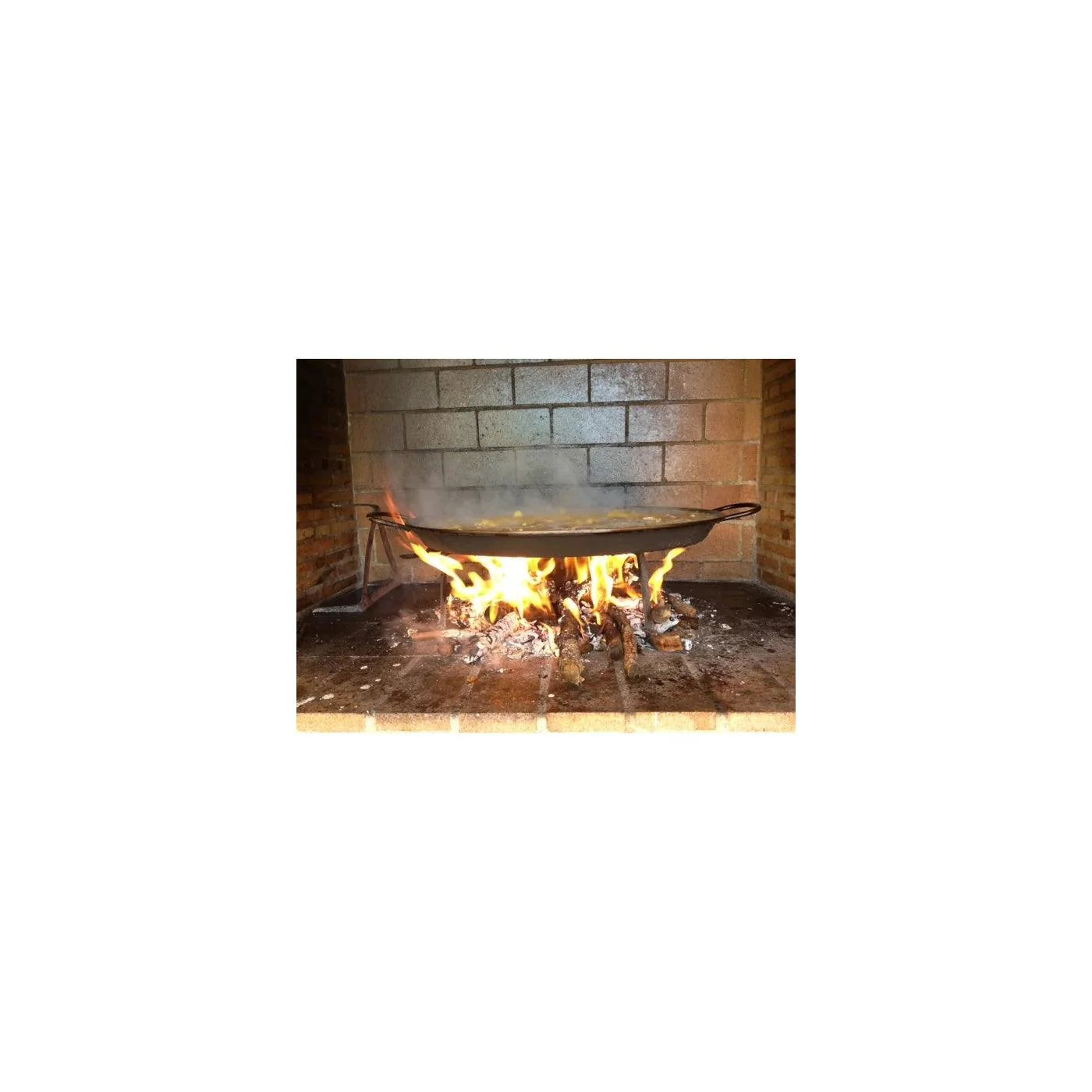 Vaello - Paella Pan Polished Steel 42cm/17
