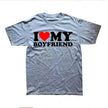 Valentine's Day I Love My Girlfriend Men's T-shirt