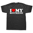 Valentine's Day I Love My Girlfriend Men's T-shirt