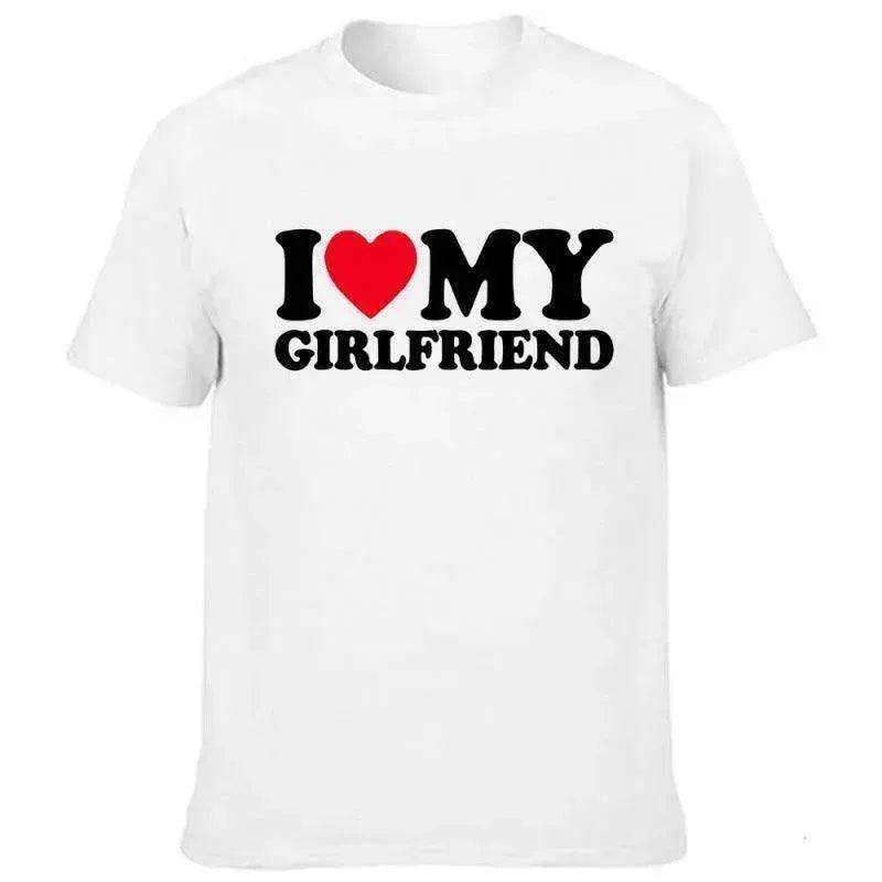 Valentine's Day I Love My Girlfriend Men's T-shirt