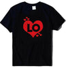 Valentine's Day Red LOVE Heart Letter